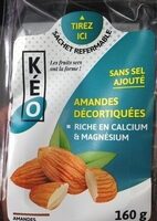 Amandes décortiquées