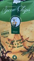 Socca chips romarin