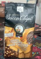 Socca chips poivre