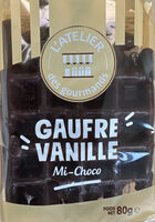 Gauffre vanille mi-choco