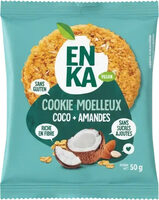 Cookie Moelleux Coco + Amandes