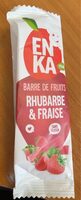 Enka barre de fruits Rhubarbe et fraise