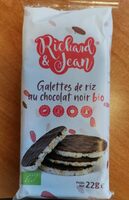 Galettes de riz au chocolat noir BIO