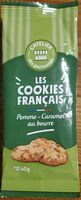 Cookies français pomme caramel au beurre