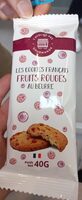Cookies fruits rouges au beurre