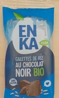 Galettes de riz au chocolat noir bio