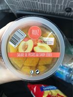 Salade de Pêches au sirop léger