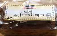 Cake aux fruits confits