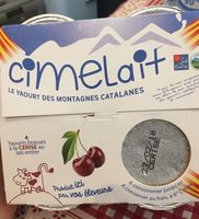 Yaourt brassé à la cerise