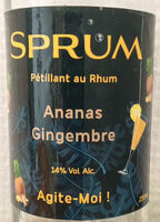 Sprum - Ananas Gingembre