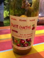 Jus de pomme aromatisé à la griotte