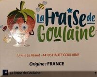 Fraise gariguette