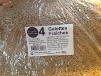 Galettes fraiches