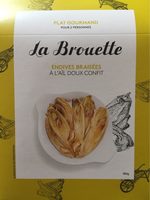 Endives braisées à l'aïl doux confit