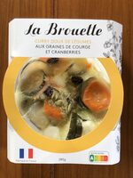 Curry doux de légumes aux graines de courges et cranberries