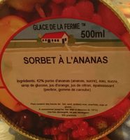 Sorbet à l'ananas