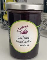 Confiture fraise vanille bourbon