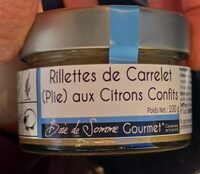 Rillettes de Carrelet au citron confit