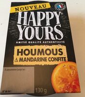 Houmous à la mandarine confite