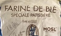 Farine de blé speciale patissiere