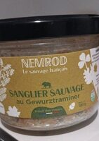 Sanglier sauvage au gewurtztraminer