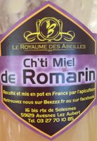 Ch'ti miel de romarin