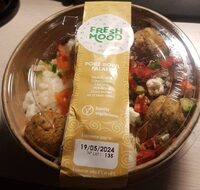 Poke bowl falafel
