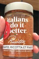 Ricotta tomates et piment
