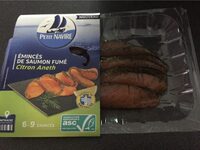 Saumon fumé petit navire