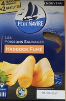 Les poissons sauvages Haddock Fumé