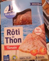 Roti de thon tomate