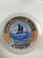 Tendre morceaux de thon Gingembre et citron vert