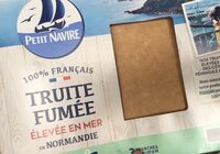 Truite fumée petit navire
