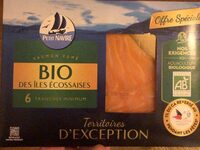 Saumon fumé Bio des iles ecossaises