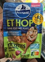 Crevettes marinées ail et persil