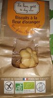 Biscuit fleur d'oranger