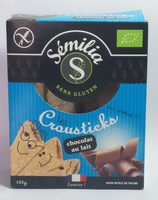 Les Crousticks chocolat au lait