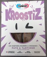 Kroostiz pâte à tartiner Les Frangins