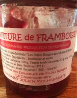 Confiture de framboise