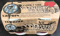 Yaourt à la Fraise au lait entier de vache