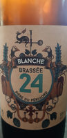Biere blanche brassée