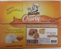 Quatre quart pain epice fourrage orange