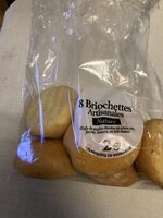 Briochettes artisanales nature fabriquées en Normandie