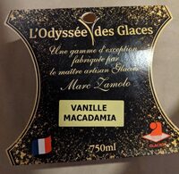 Glace vanille macadamia