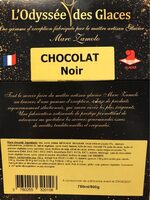 Glace chocolat noir