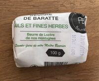Beurre de Baratte ails et fines herbes