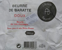 Beurre de baratte doux