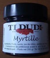 Confiture myrtille