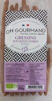 Gressins aux olives noires