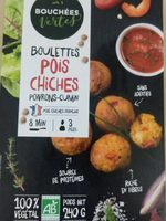 Boulettes pois chiches poivron-cumin
